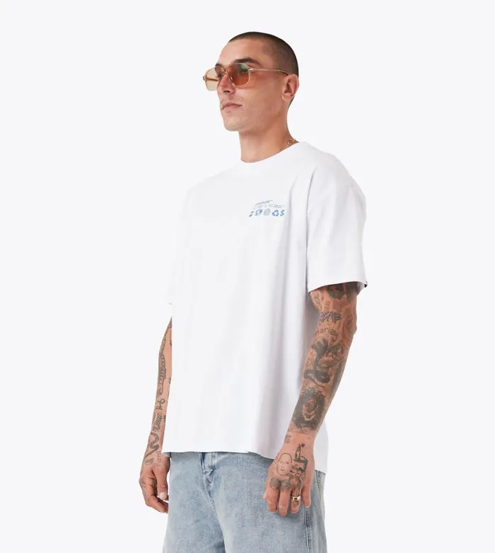 Zanerobe Tees and Tanks Men Levels Box Tee White