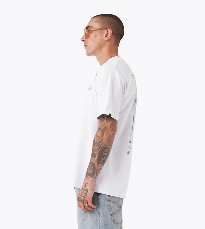 Zanerobe Tees and Tanks Men Levels Box Tee White