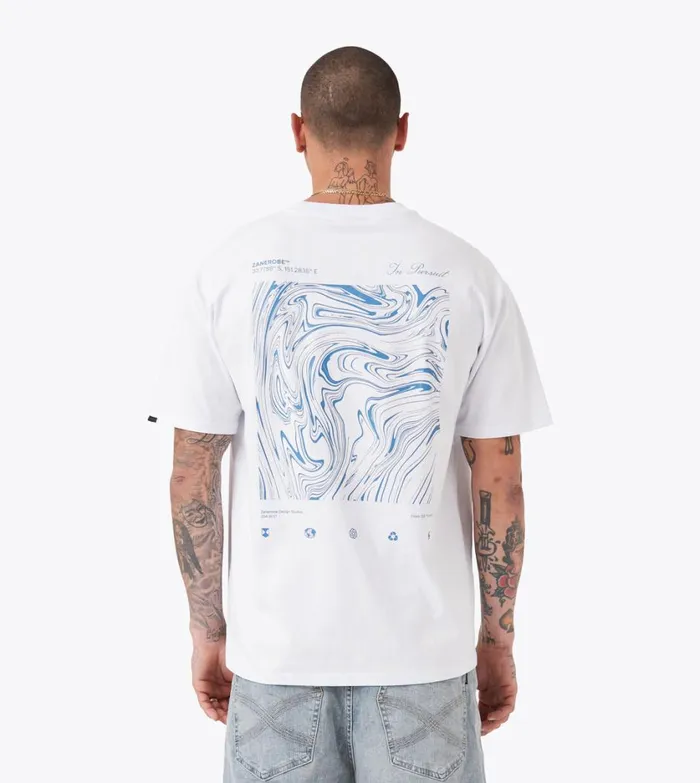 Zanerobe Tees and Tanks Men Levels Box Tee White