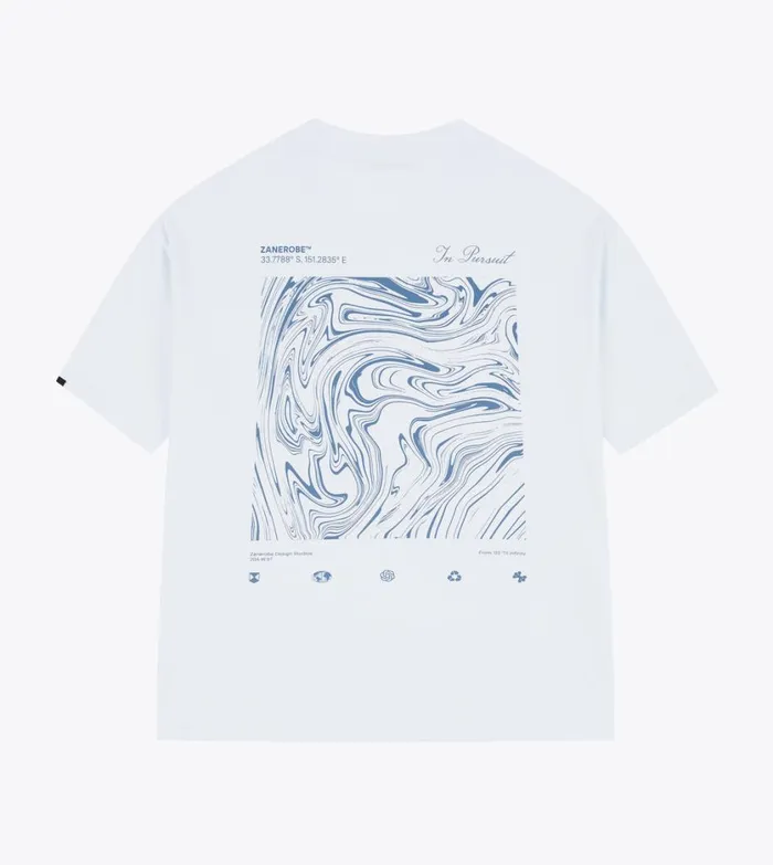 Zanerobe Tees and Tanks Men Levels Box Tee White