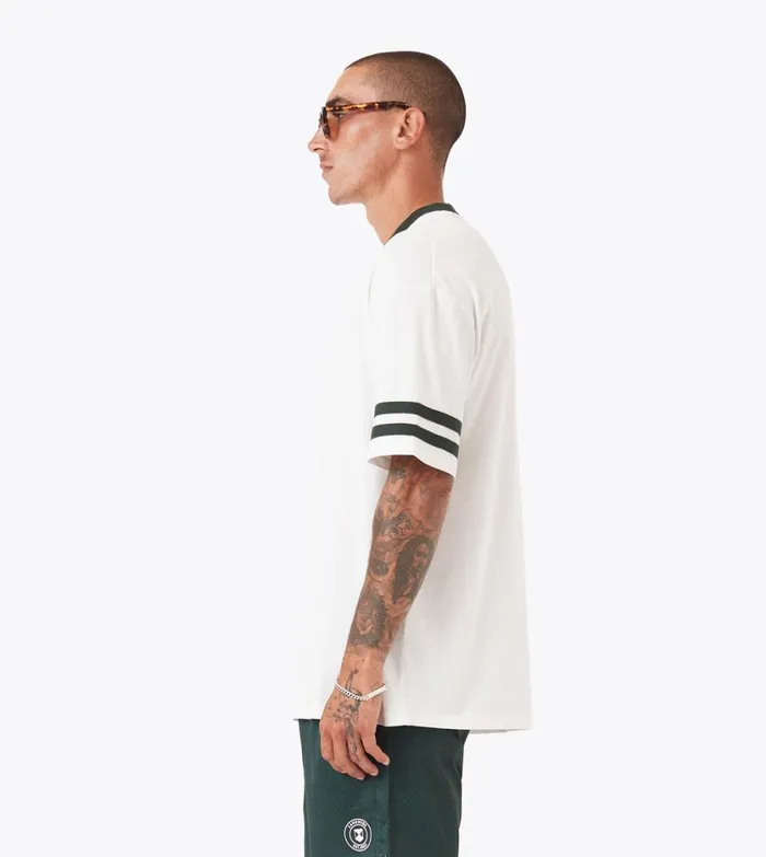 Zanerobe Tees and Tanks Men QB Lounge Tee Vintage White