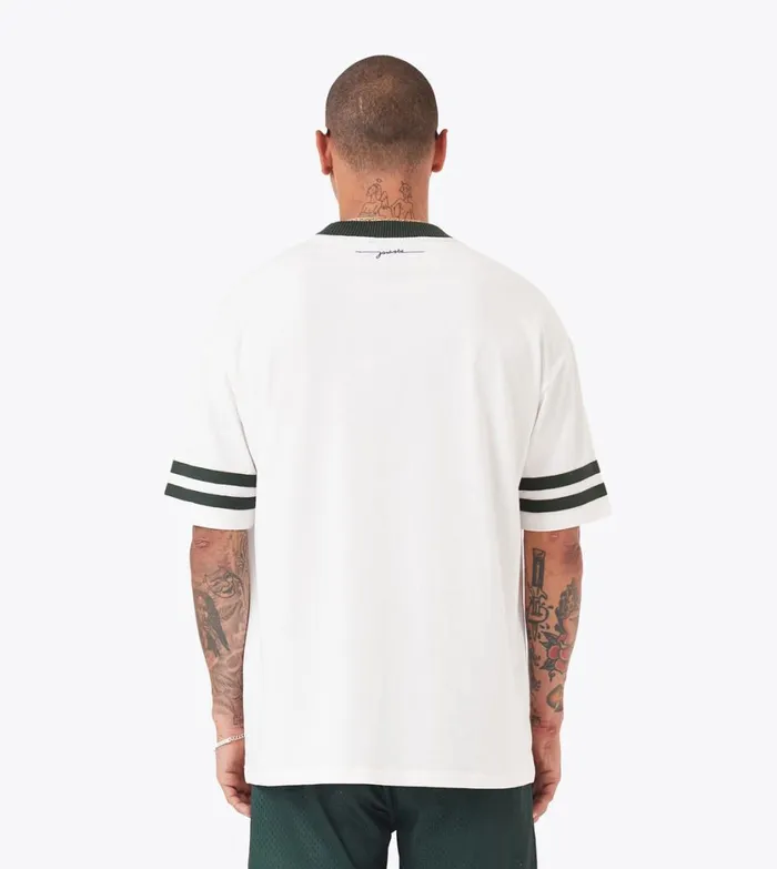 Zanerobe Tees and Tanks Men QB Lounge Tee Vintage White