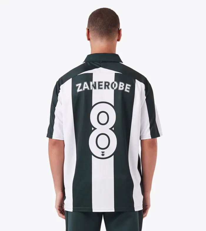 Zanerobe Tees and Tanks Men ZR Football Shirt Forest Stripe
