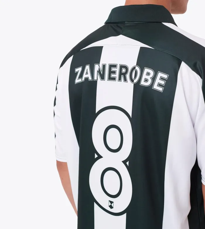 Zanerobe Tees and Tanks Men ZR Football Shirt Forest Stripe